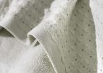 34×76cm ワッフル織りコットンフェイスタオル 洗顔用 両面異なる織り 高吸水 ふんわり柔らか - 画像 (6)