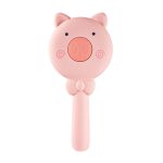 かわいい子豚デザイン エアクッションブラシ ワンタッチで抜け毛除去 - 画像 (3)