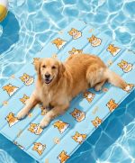 ペット用ひんやりマット 冷感ジェル内蔵・防水防爪生地・厚手タイプ 夏用クールマット - 画像 (2)