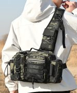 ミリタリースタイル フィッシングウエストバッグ 多機能仕様 - 画像 (7)
