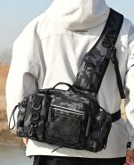 ミリタリースタイル フィッシングウエストバッグ 多機能仕様 - 画像 (6)