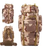 65L大容量タクティカルバックパック レインカバー付き アウトドア登山対応 - 画像 (8)