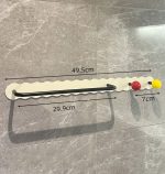 カラフル壁掛けフック 粘着式 穴あけ不要 タオルフック 浴室収納 多用途 - 画像 (7)