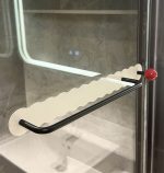 カラフル壁掛けフック 粘着式 穴あけ不要 タオルフック 浴室収納 多用途 - 画像 (5)