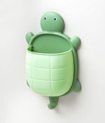 亀型壁掛け収納ボックス かわいい 壁面収納 小物入れ おしゃれ 多用途