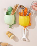 亀型壁掛け収納ボックス かわいい 壁面収納 小物入れ おしゃれ 多用途 - 画像 (8)