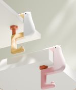 かわいいアヒル型デスクフック バッグハンガー 学生向け・省スペース・簡単取り付け - 画像 (7)