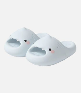 サメデザイン 厚底ルームスリッパ かわいい 室内用