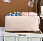 カラフルボストンバッグ 大容量 軽量 かわいいデザイン トラベル 女子向け - 画像 (5)