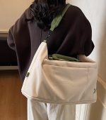 シンプルボストンバッグ カラフル配色 大容量 軽量 旅行 トラベルバッグ おしゃれ - 画像 (10)