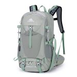 登山リュック 35L レインカバー付き 通気設計 防水アウトドア - 画像 (4)