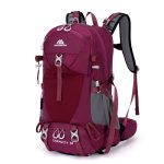 登山リュック 35L レインカバー付き 通気設計 防水アウトドア - 画像 (3)