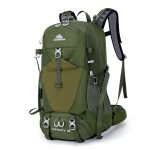 登山リュック 35L レインカバー付き 通気設計 防水アウトドア - 画像 (2)