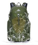 登山リュック 35L レインカバー付き 通気設計 防水アウトドア - 画像 (9)