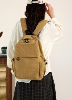 シンプル軽量リュック 撥水仕様 カジュアルバッグ - 画像 (2)