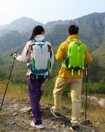 登山リュック 40L レインカバー付き 通気設計 防水仕様 - 画像 (7)
