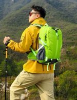 登山リュック 40L レインカバー付き 通気設計 防水仕様 - 画像 (9)