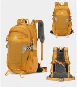25L登山リュック レインカバー内蔵 通気設計 アウトドア - 画像 (7)