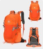 25L登山リュック レインカバー内蔵 通気設計 アウトドア - 画像 (3)