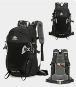 25L登山リュック レインカバー内蔵 通気設計 アウトドア - 画像 (2)