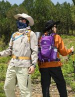 25L登山リュック レインカバー内蔵 通気設計 アウトドア - 画像 (11)