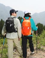 25L登山リュック レインカバー内蔵 通気設計 アウトドア - 画像 (14)