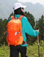 25L登山リュック レインカバー内蔵 通気設計 アウトドア - 画像 (8)