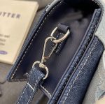 レディースハンドバッグ デニム切替 2WAY ショルダーバッグ - 画像 (9)