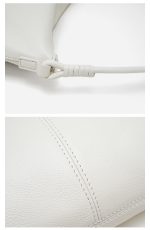 本革レディースショルダーバッグ ミニマルデザイン シンプルスタイル - 画像 (13)