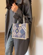 ボヘミアンスタイル レディースミニトートバッグ エスニックデザイン - 画像 (10)