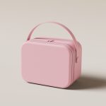 カラフルメイクボックス ハードケース 軽量 ABS製 持ち運び便利 コスメ収納 - 画像 (2)