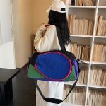 スポーツショルダーバッグ 軽量 大容量 シューズ収納 ラケット収納付き テニス バドミントン - 画像 (13)