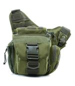 ミリタリー風タクティカルショルダーバッグ 9L 撥水仕様 - 画像 (6)