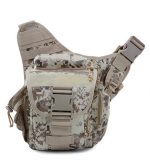 ミリタリー風タクティカルショルダーバッグ 9L 撥水仕様 - 画像 (3)