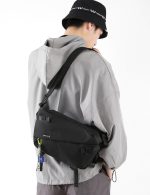 分離式ボディバッグ ユニセックス 2WAY ショルダーバッグ - 画像 (9)